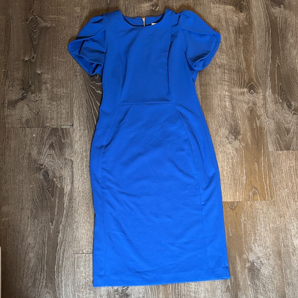 Calvin Klein Royal Blue Midi Dress